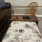 Genuine Walnut Ottoman Tray Made To Go Over Your Ottoman - 11 "Wide Over Ottoman Cocktail Table