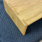 White Oak Ottoman Tray Custom Made to Fit Your Ottoman