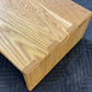 White Oak Ottoman Tray Custom Made to Fit Your Ottoman