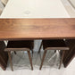 Kitchen Island Extension Table, Walnut Kitchen Island Extendable Table Add On