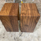 Modern Walnut Waterfall End Table or Side Table
