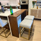 Kitchen Island Extension Table, Walnut Kitchen Island Extendable Table Add On