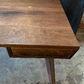Mid Century Modern Desk with Figured Walnut Drawers