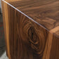 Wide Waterfall Coffee Table, Large Walnut Coffee Table