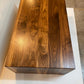 Wide Waterfall Coffee Table, Large Walnut Coffee Table