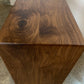 Walnut Waterfall Console Table or Sofa Table - Handmade in Columbus Ohio
