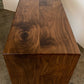Walnut Waterfall Console Table or Sofa Table - Handmade in Columbus Ohio