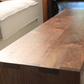 Solid Wood Ottoman Table, Handmade Table to Fit Your Ottoman - 15" Wide Made of Walnut Wood