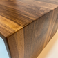 Wide Waterfall Coffee Table, Large Walnut Coffee Table